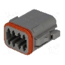 Conector auto, DT, 8 pini, DEUTSCH - DT06-08SA