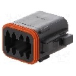 Conector auto, DT, 8 pini, DEUTSCH - DT06-08SB
