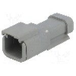 Conector auto, DTM, 2 pini, DEUTSCH - DTM04-2P-E003