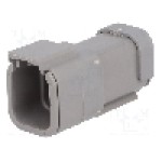Conector auto, DTM, 6 pini, DEUTSCH - DTM04-6P-E003