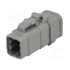 Conector auto, DTM, 6 pini, DEUTSCH - DTM06-6S-E007