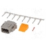 Conector auto, DTM, 8 pini, DEUTSCH - S-DTM 06-08 SA