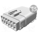 Conector auto, MX150L, 12 pini, MOLEX - 19419-0017 Conector auto, MX150L, 12 pini, MOLEX - 19419-0017