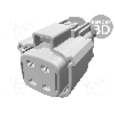 Conector auto, MX150L, 4 pini, MOLEX - 19432-0002 Conector auto, MX150L, 4 pini, MOLEX - 19432-0002