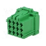 Conector auto, Multiple Contact Point (MCP) 2,8, 12 pini, TE Connectivity - 8-968972-1