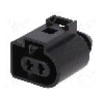 Conector auto, Multiple Contact Point (MCP) 2,8, 2 pini, TE Connectivity - 1-1355200-1