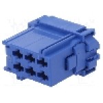 Conector auto, Multiple Contact Point (MCP) 2,8, 6 pini, TE Connectivity - 8-968970-1