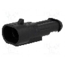 Conector auto, Superseal 1.5, 2 pini, TE Connectivity - 282104-1