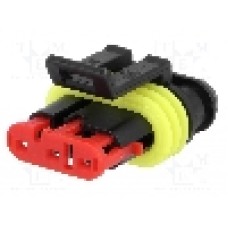 Conector auto, Superseal 1.5, 3 pini, TE Connectivity - 282087-1
