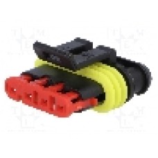 Conector auto, Superseal 1.5, 4 pini, TE Connectivity - 282088-1