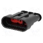 Conector auto, Superseal 1.5, 4 pini, TE Connectivity - 282106-1