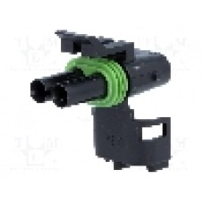 Conector auto, Weather Pack, 2 pini, APTIV - 12015792