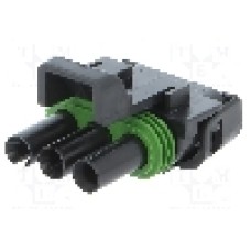Conector auto, Weather Pack, 3 pini, APTIV - 12020829