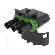 Conector auto, Weather Pack Tower, 3 pini, APTIV - 12015793
