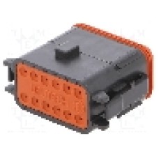 Conector auto, serie DT, mama, pe cablu, DEUTSCH, DT 06-12 SB-CE06, T214072