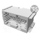 Conector auto, serie Junior Power Timer, mama, pe cablu, TE Connectivity - 1-967059-1