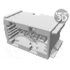 Conector auto, serie Junior Power Timer, mama, pe cablu, TE Connectivity - 1-967059-1