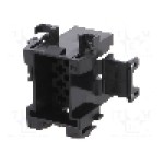 Conector auto, serie Junior Power Timer, tata, clichet, pe cablu, pt. montare pe panou, TE Connectivity - 929505-3