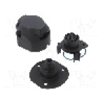 Conector auto, serie {{Serie conector}}, {{Subtip conector}}, pt. montare pe panou, TESAT - G12-T13-41FE
