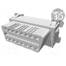 Conector auto, serie {{Serie conector}}, mama, pt. montare pe panou, TE Connectivity - 179631-1