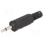 Conector jack, Jack 2,5mm, 2 contacte, tata, LUMBERG - KLS 10 SCHWARZ