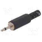 Conector jack, Jack 2,5mm, 2 contacte, tata, NINIGI - JC-001