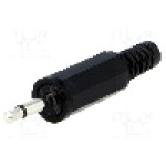 Conector jack, Jack 2,5mm, 2 contacte, tata, SCHURTER - 4831.1210
