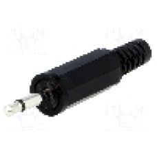 Conector jack, Jack 2,5mm, 2 contacte, tata, SCHURTER - 4831.1210