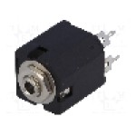 Conector jack, Jack 3,5mm, 2 contacte, mama, AMPHENOL - ACJM-MV35-2S