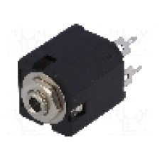 Conector jack, Jack 3,5mm, 2 contacte, mama, AMPHENOL - ACJM-MV35-2S