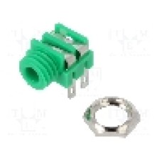 Conector jack, Jack 3,5mm, 2 contacte, mama, CLIFF - CL1382G