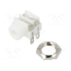 Conector jack, Jack 3,5mm, 2 contacte, mama, CLIFF - CL1382W