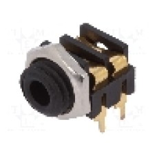 Conector jack, Jack 3,5mm, 2 contacte, mama, CLIFF - CL13845G