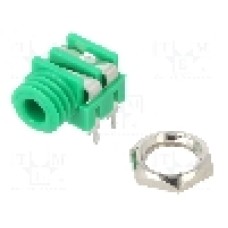 Conector jack, Jack 3,5mm, 2 contacte, mama, CLIFF - CL1384G