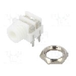 Conector jack, Jack 3,5mm, 2 contacte, mama, CLIFF - CL1384W