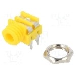 Conector jack, Jack 3,5mm, 2 contacte, mama, CLIFF - CL1384Y