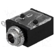 Conector jack, Jack 3,5mm, 2 contacte, mama, SWITCHCRAFT - 35RAPC2AV Conector jack, Jack 3,5mm, 2 contacte, mama, SWITCHCRAFT - 35RAPC2AV