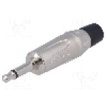 Conector jack, Jack 3,5mm, 2 contacte, tata, AMPHENOL - KM2P