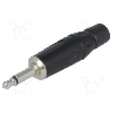 Conector jack, Jack 3,5mm, 2 contacte, tata, AMPHENOL - KM2PB