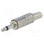 Conector jack, Jack 3,5mm, 2 contacte, tata, {{Producator}} - 