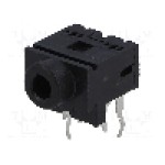 Conector jack, Jack 3,5mm, 3 contacte, mama, ADAM TECH - ASJ-6-5