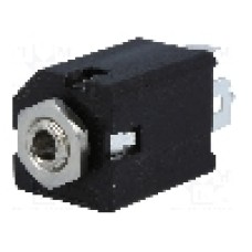 Conector jack, Jack 3,5mm, 3 contacte, mama, AMPHENOL - ACJS-MV35-3S Conector jack, Jack 3,5mm, 3 contacte, mama, AMPHENOL - ACJS-MV35-3S