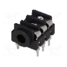 Conector jack, Jack 3,5mm, 3 contacte, mama, CLIFF - FCR1295