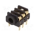 Conector jack, Jack 3,5mm, 3 contacte, mama, CLIFF - FCR1295G