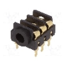 Conector jack, Jack 3,5mm, 3 contacte, mama, CLIFF - FCR1295G