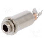 Conector jack, Jack 3,5mm, 3 contacte, mama, {{Producator}} - 