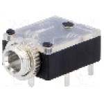 Conector jack, Jack 3,5mm, 3 contacte, mama, {{Producator}} -  Conector jack, Jack 3,5mm, 3 contacte, mama, {{Producator}} -