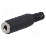 Conector jack, Jack 3,5mm, 3 contacte, mama, {{Producator}} - 