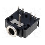 Conector jack, Jack 3,5mm, 3 contacte, mama, {{Producator}} - 