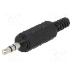 Conector jack, Jack 3,5mm, 3 contacte, tata, LUMBERG - KLS 40 SCHWARZ